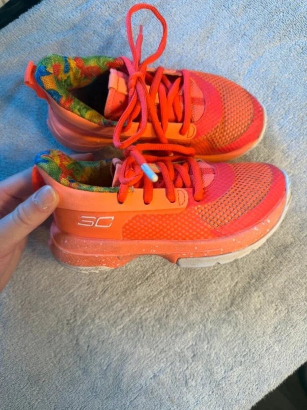 Under Armour Steph Curry Sour Patch Kids Limited Edition Sneakers Kids Size 11